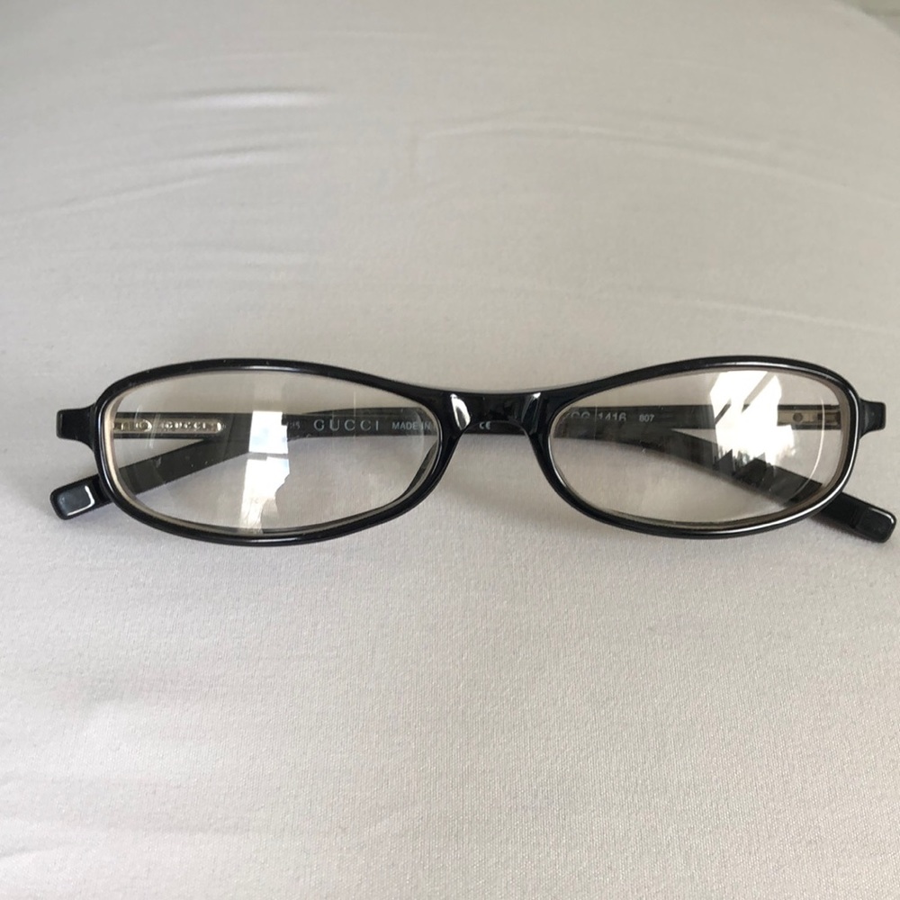 Gucci Women’s Eyeglasses Black Frame Vintage
